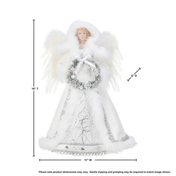 16"Angel With Jewel Tree Topper Bed Bath & Beyond 38296856